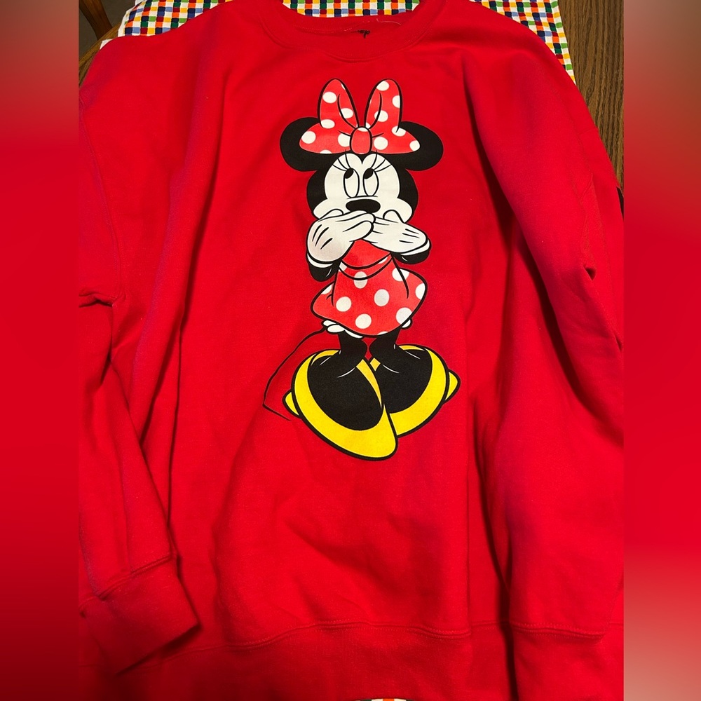 NWT Minnie Mouse sweatshirt 2X